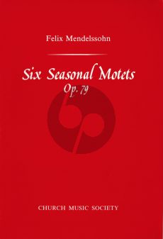 Mendelssohn 6 Seasonal Motets Op. 79 SSAATTBB (engl./germ.) (Richard Marlow)