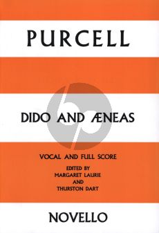 Purcell Dido & Aeneas Vocal- and Full Score (edited by Thurston Dart)