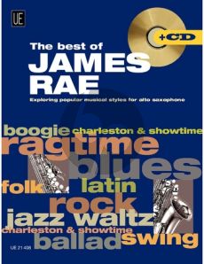 Best of James Rae for Alto Sax (Exploring Popular Musical Styles) (Bk-Cd) (grade 2 - 3)