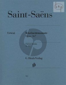 Saint-Saens Sonate Op.167 Klarinette und Klavier (Peter Jost)