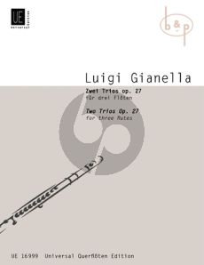 2 Trios Op.27 for 3 Flutes