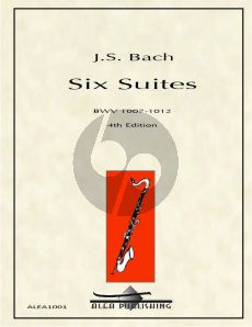 Bach 6 Suites BWV 1007-1012 for Bass Clarinet Solo (arranged by Michael Davenport)