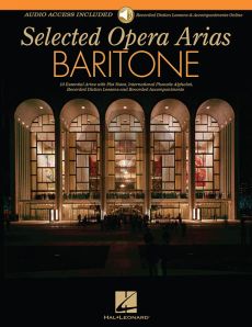 Selected Opera Arias for Baritone