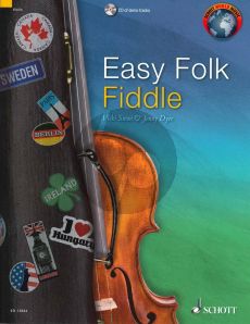 Easy Folk Fiddle (Bk-Cd) (edited by Vicki Swan and Jonny Dyer)