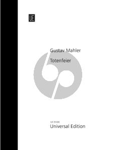 Mahler Totenfeier für Orchester - c-Moll Symphonische Dichtung Dirigierpartitur