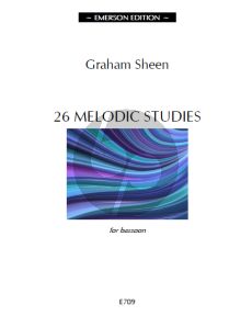 Sheen 26 Melodic Studies for Bassoon