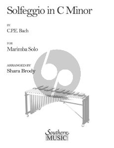 Bach Solfeggio In C-Minor Marimba (arr. Shara Brody)