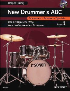 Halbig Drummer's ABC Band 1 (Der erfolgreiche Weg zum professionellen Drummer Snaredrum - Drumset - Specials) (Book with MP3-CD)