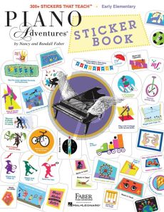 Faber Piano Adventures Sticker Book