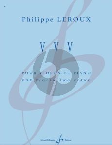 Leroux V V V for Violin and Piano