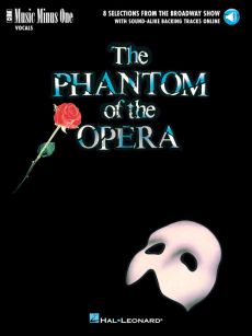 Lloyd Webber The Phantom of the Opera (8 Songs) Voice with Audio online (MMO)