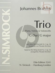 Trio G major after Sextet No.2 Op.36