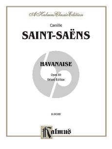 Saint-Saens Havanaise E-major Op.83 Violin-Piano