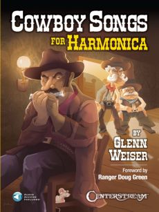 Weiser Cowboy Songs for Harmonica (Book with Audio online)