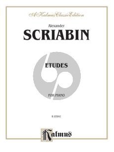 Scriabin Etudes Piano solo