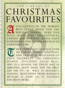 Library of Christmas Favourits Piano-Vocal-Guitar
