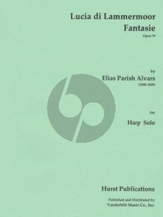 Parish Alvars Lucia di Lammermoor Fantasie Op. 79 Harp solo