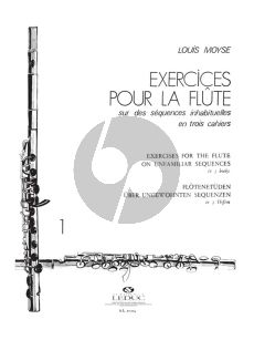 Moyse Exercices sur des Sequences Inhabituelles vol.1 Flute