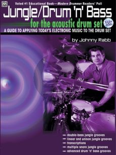 Rabb Jungle Drum'n' Bass - A Guide to Applying Today's Electronic Music to the Drumset Book with 2 Cd's
