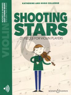 Shooting Stars Violin Bk-Audio Online (21 Pieces)