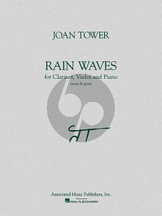 Tower Rain Waves Clarinet-Violin-Piano (Score/Parts)