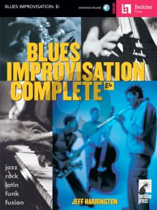 Harrington Blues Improvisation Complete for an Eb Instrument (Book with Audio online)