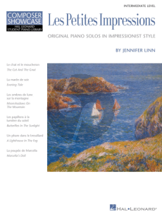 Linn Les Petites Impressions Original Piano Solos in Impressionist Style (Late Intermediate)