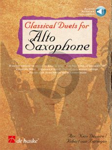 Classical Duets for Alto Saxophone (Book-Online Audio) (Dezaire-Beringen) (A Journey through the History of Classical Music)