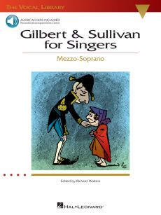 Gilbert Sullivan Gilbert & Sullivan for Singers Mezzo-Soprano Book with Audio Online