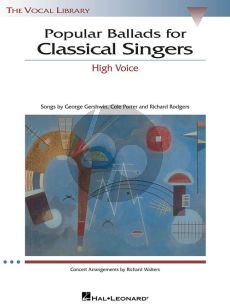 Popular Ballads for Classical Singers High Voice