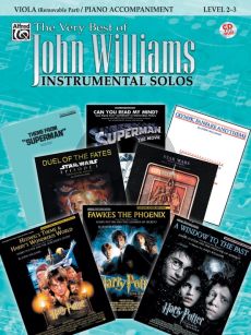 The Very Best of John Williams for Strings Viola with Piano Accompaniment (Bk-Cd) (level 2 - 3)