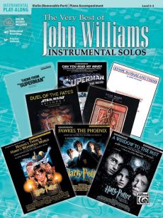 The Very Best of John Williams for Strings Violin with Piano Accompaniment