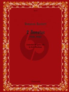 Scarlatti 2 Sonatas (K.208 & K.380) for Guitar