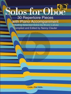 Solos for Oboe (30 Repertoire Pieces) (compiled and edited by Nancy Clauter)