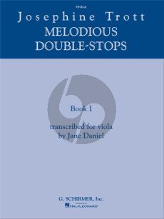 Trott Melodious Double-Stops Vol. 1 Viola