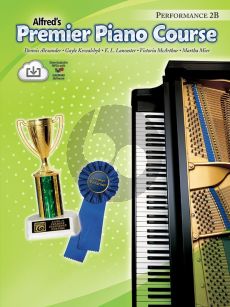 Premier Piano Course Book 2B Performance (Bk-Online Download) (Alexander-Kowalchyk-Lancaster- McArthur-Mier)