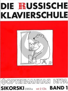 Nikolajew Die Russische Klavierschule Vol.1 (Bk- 2 CD's)