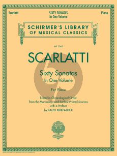 Scarlatti 60 Sonatas (Vol.1-2 Complete) (edited R.Kirkpatrick)