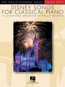 Disney Songs for Classical Piano (15 Selections) (Phillip Keveren)