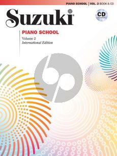 Suzuki Piano School Vol. 2 Book with CD (international edition)