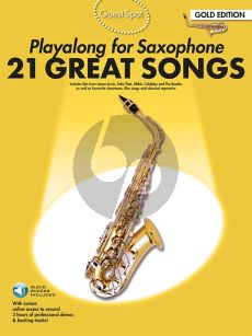 Guest Spot Playalong Gold Edition (21 Great Songs) (Alto Sax.) (Bk-Download-Card)