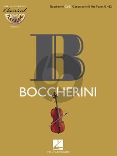 Bocherini Cello Concerto B-flat major G.482 (Hal Leonard Classical Play-Along Vol. 16) (Bk-Cd)