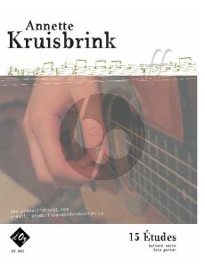 Kruisbrink 15 Etudes Guitar (level 2)