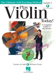 Play Violin Today! Level 1 (A Complete Guide to the Basics) (Book with Audio online)