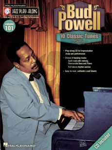 Bud Powell 10 Classic Tunes for all C-Bb-Eb and Bass clef Instruments (Jazz Play-Along Sereies Vol. 101) (Bk-Cd)