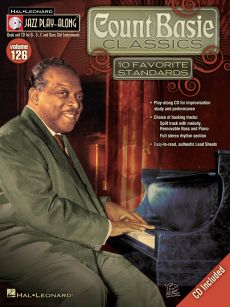 Count Basie Classics - 10 Favorite Standards for )all C.-Bb.-Eb. and Bass Clef Instruments (Jazz Play-Along Series Vol.126) (Bk-Cd)
