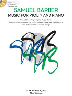 Barber Music for Violin and Piano (Book with Audio online) (arr. Jerry Lanning)