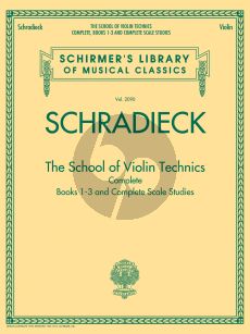 Schradieck School of Violin Technics (complete edition)