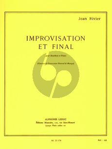 Rivier Improvisation et Final Oboe-Piano