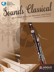 Sounds Classical for Bassoon and Piano (17 graded Solos) (Bk-Cd) (transcr. by Philip Sparke)